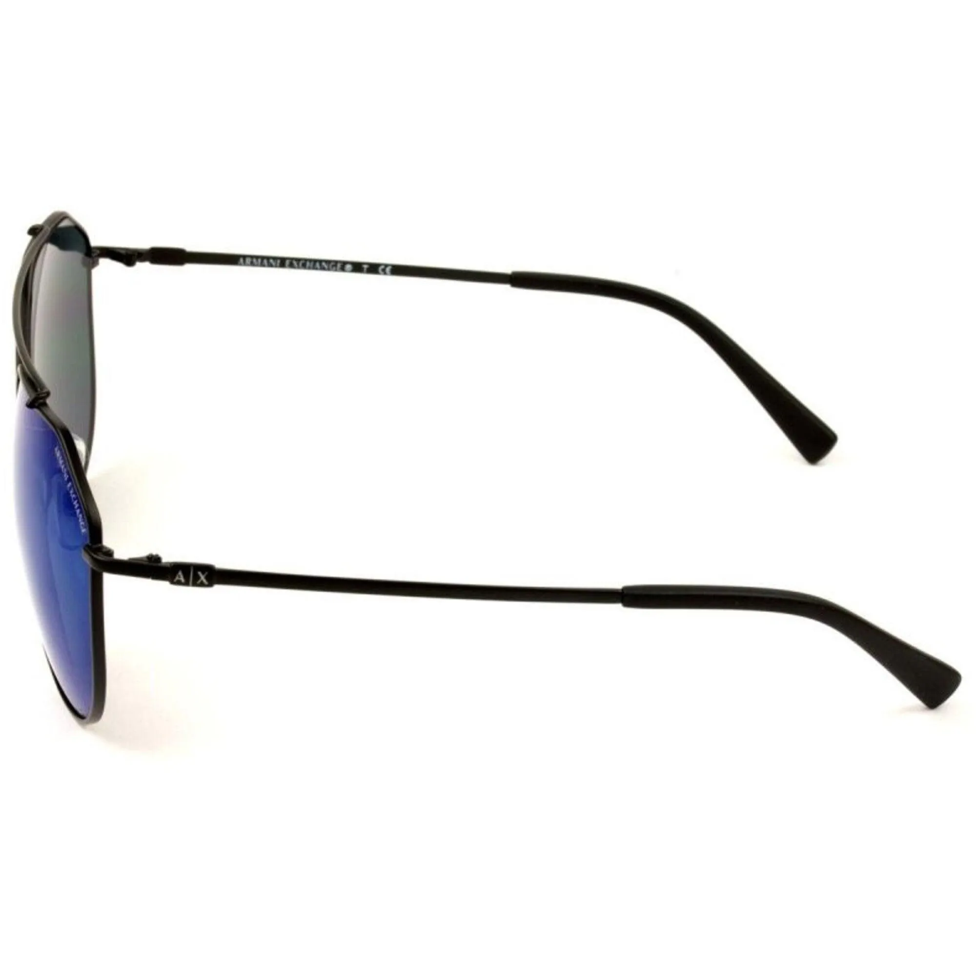 Armani Exchange Unisex Sunglasses - Matte Black Metal Full Rim Frame | 0AX2023S 6063