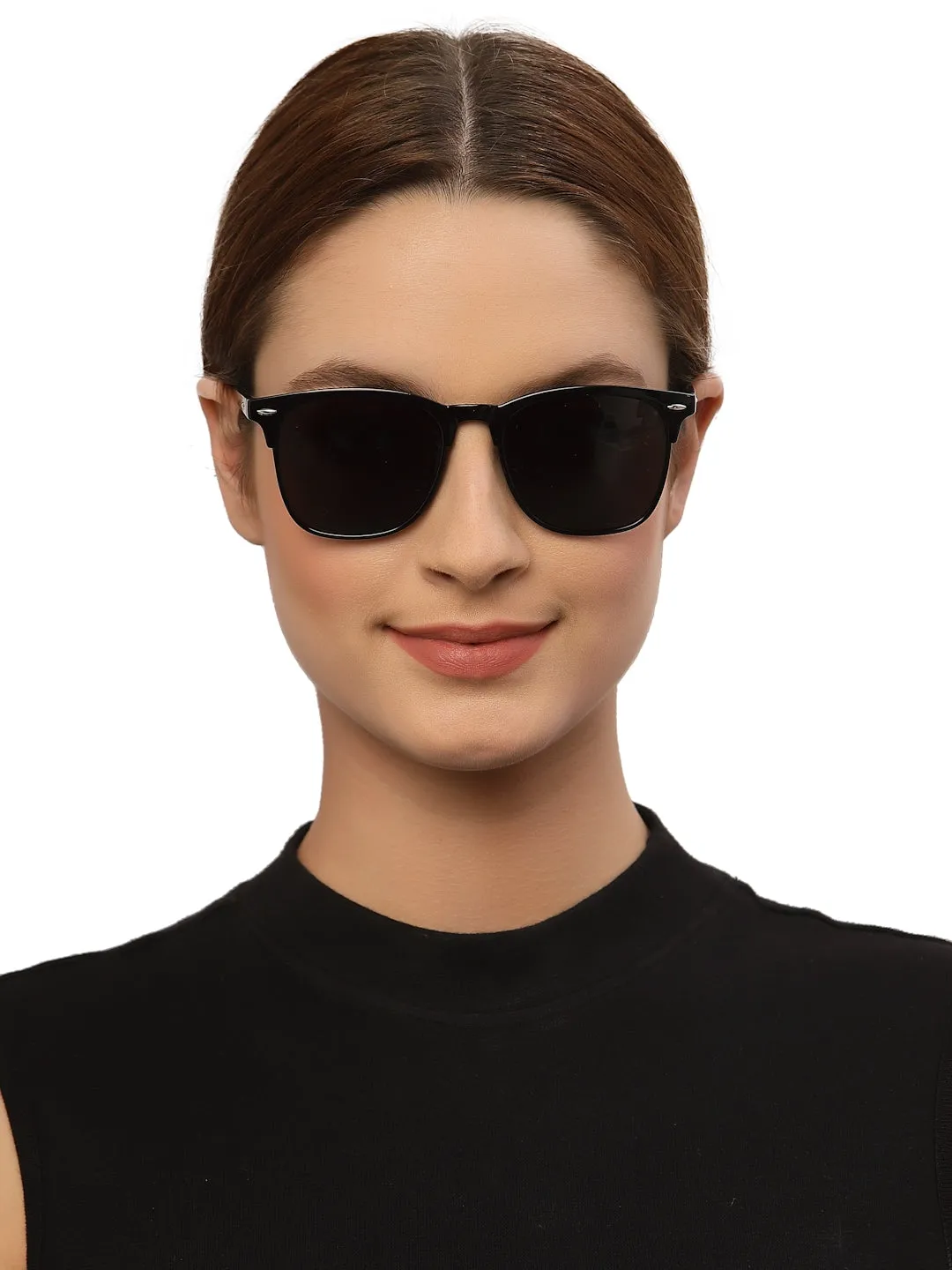 Black Wayfarer Polarised UV Sunglass for Men & Women
