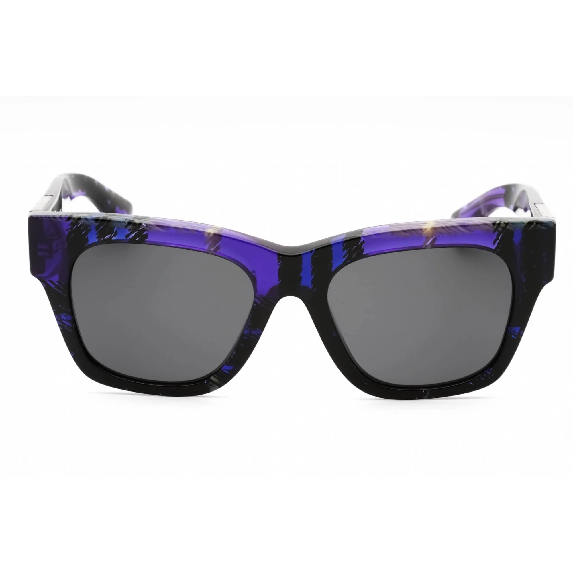 Burberry Women's Sunglasses - Check Violet Plastic Square Frame | 0BE4424 411387