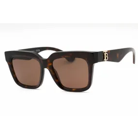 Burberry Women's Sunglasses - Havana Plastic Square Full Rim Frame | 0BE4419 300273