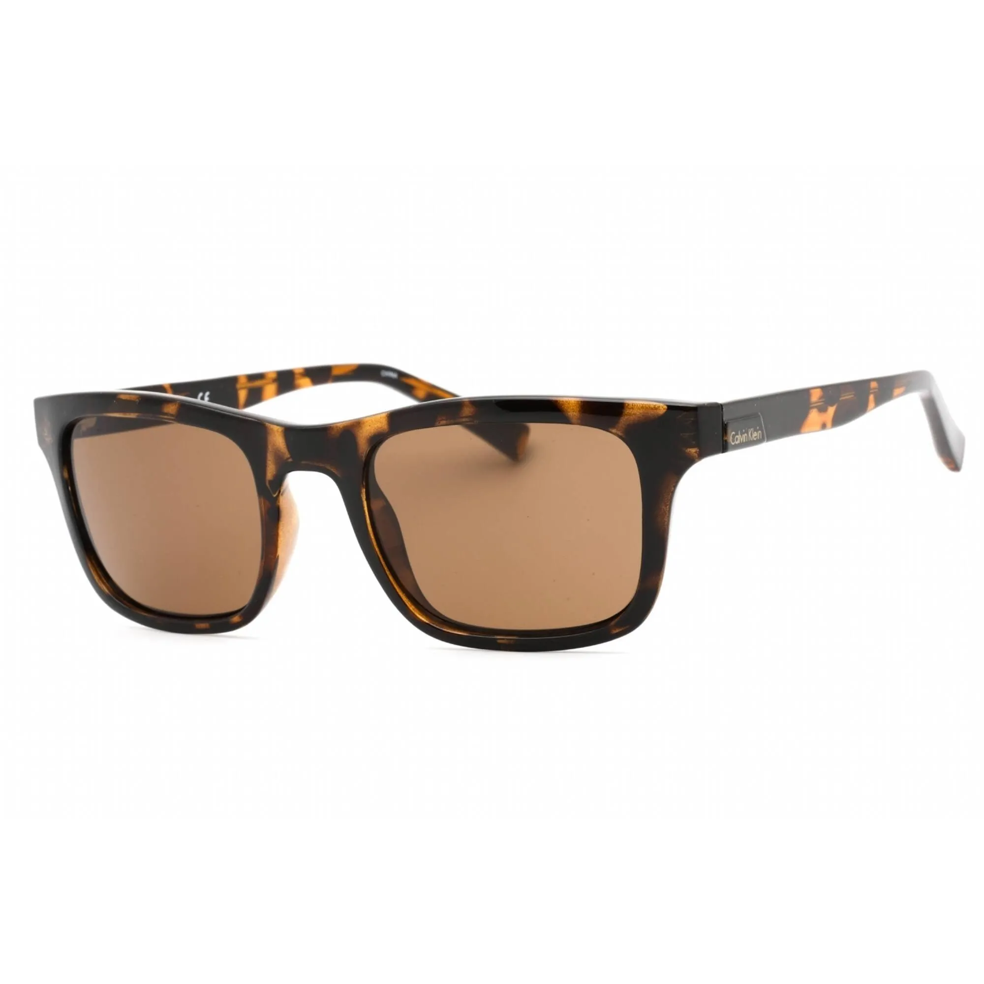 Calvin Klein Retail Men's Sunglasses - Tortoise Full Rim Rectangular Frame | R748S 206