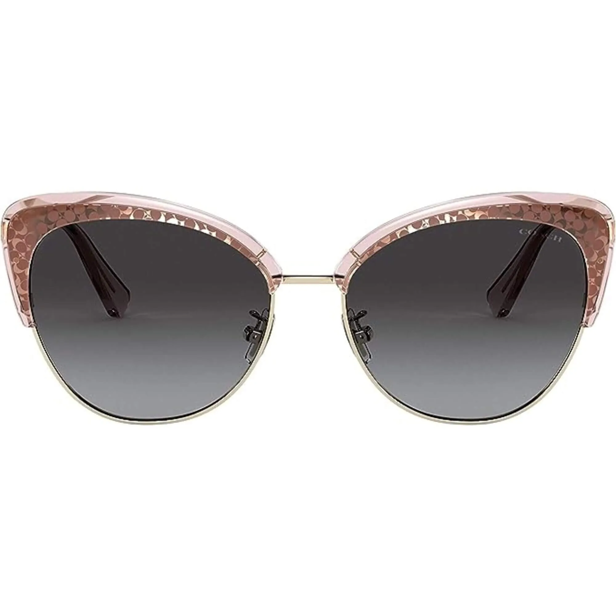 Coach Women's Sunglasses - Grey Gradient Lens Cat Eye Shape Frame | 0HC7110 55758G55