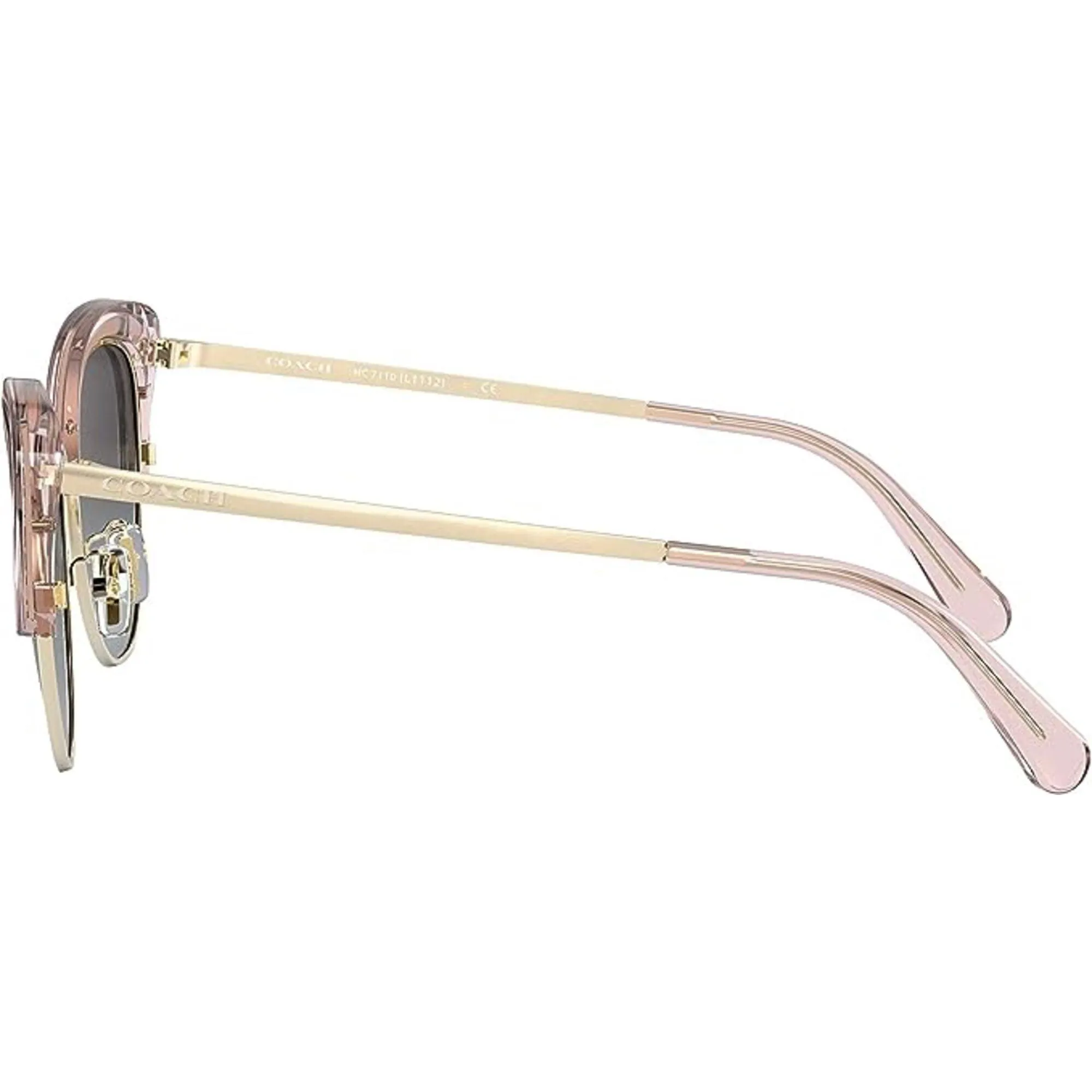 Coach Women's Sunglasses - Grey Gradient Lens Cat Eye Shape Frame | 0HC7110 55758G55