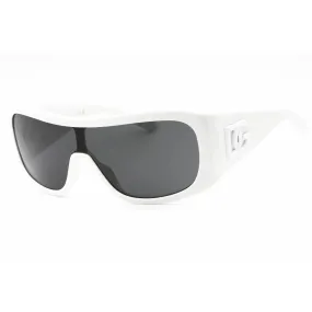 Dolce & Gabbana Women's Sunglasses - White Acetate Shield Frame | 0DG4454 331287