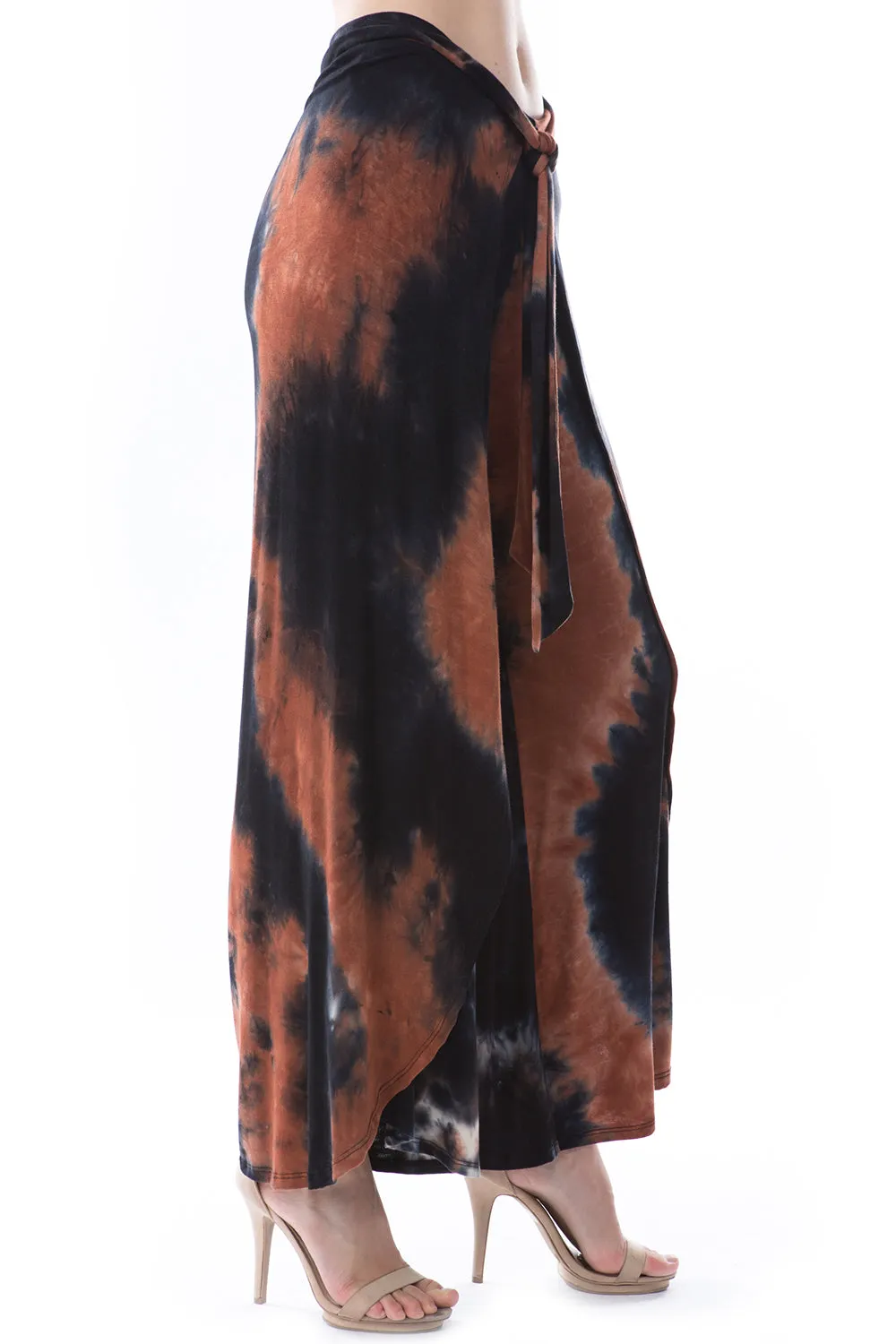 ERIN PANTS (NEW BROWN TIE DYE)-JP8769