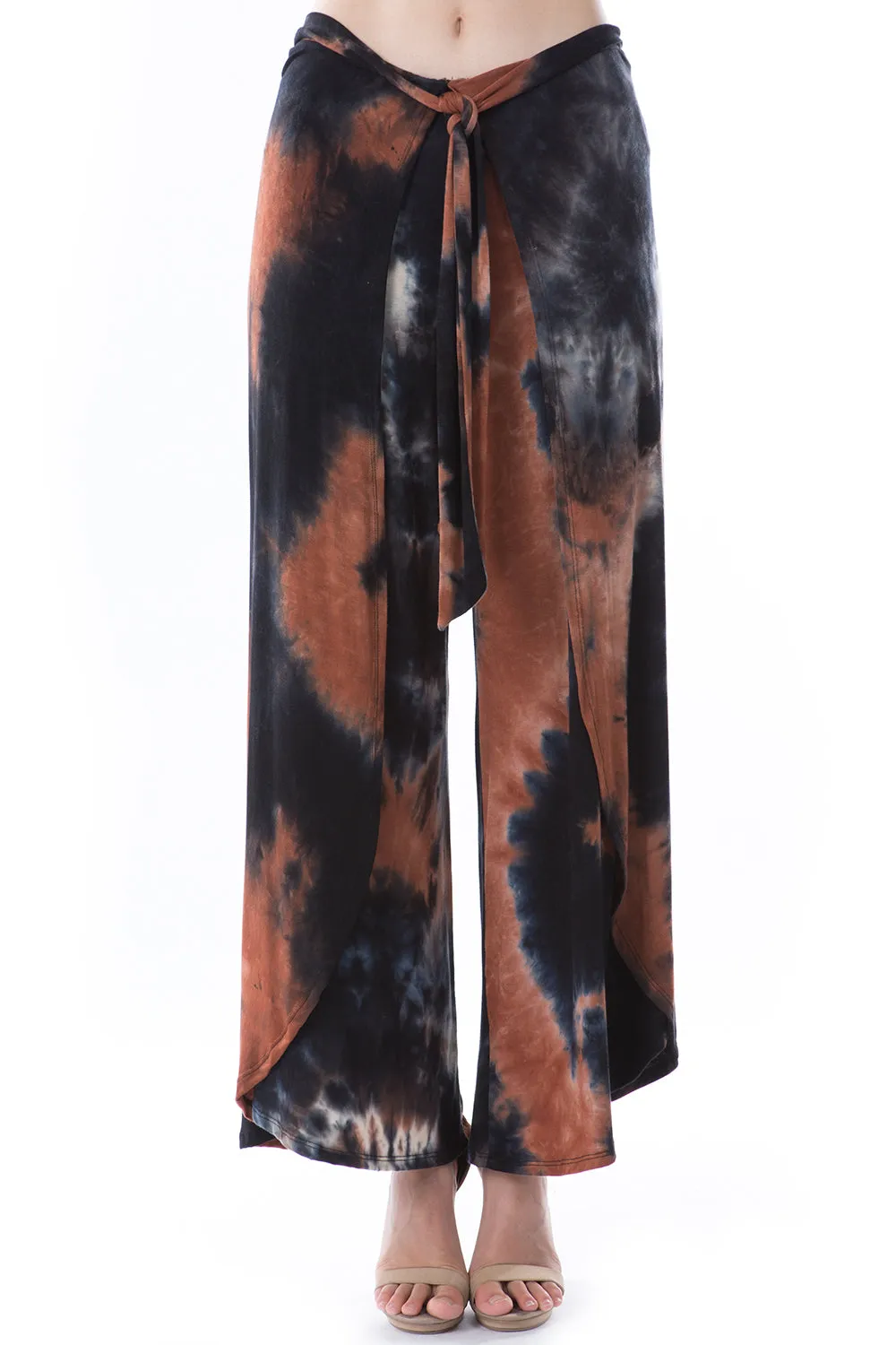 ERIN PANTS (NEW BROWN TIE DYE)-JP8769
