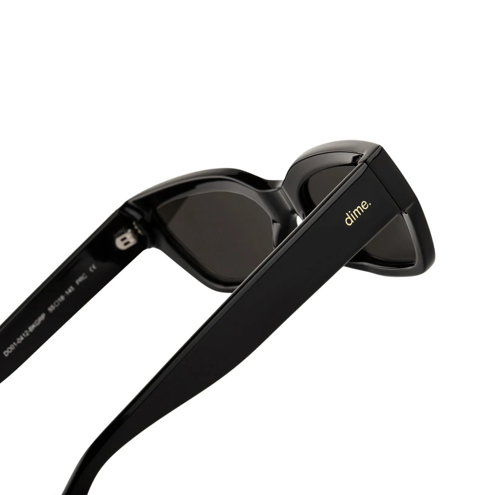 fiancé - glossy black sunglasses