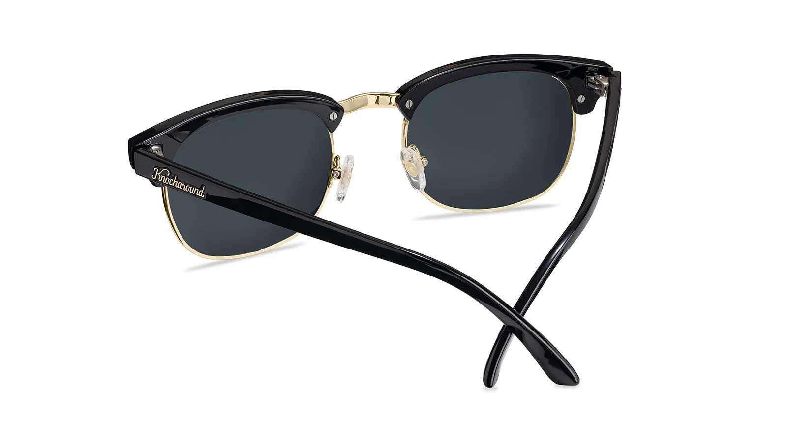 Glossy Black & Gold Brooklines