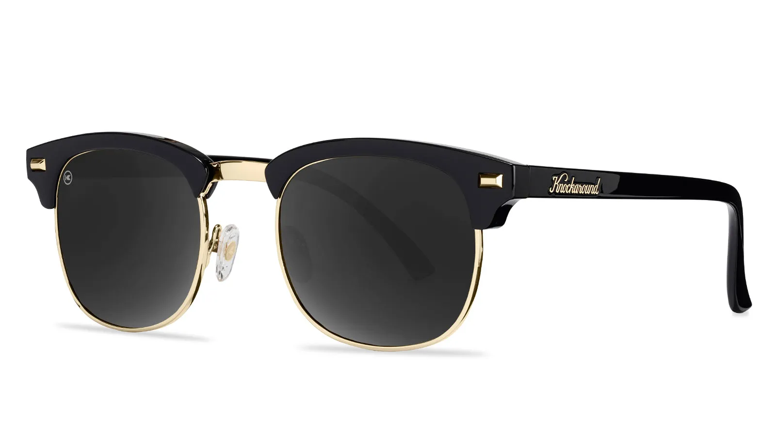 Glossy Black & Gold Brooklines