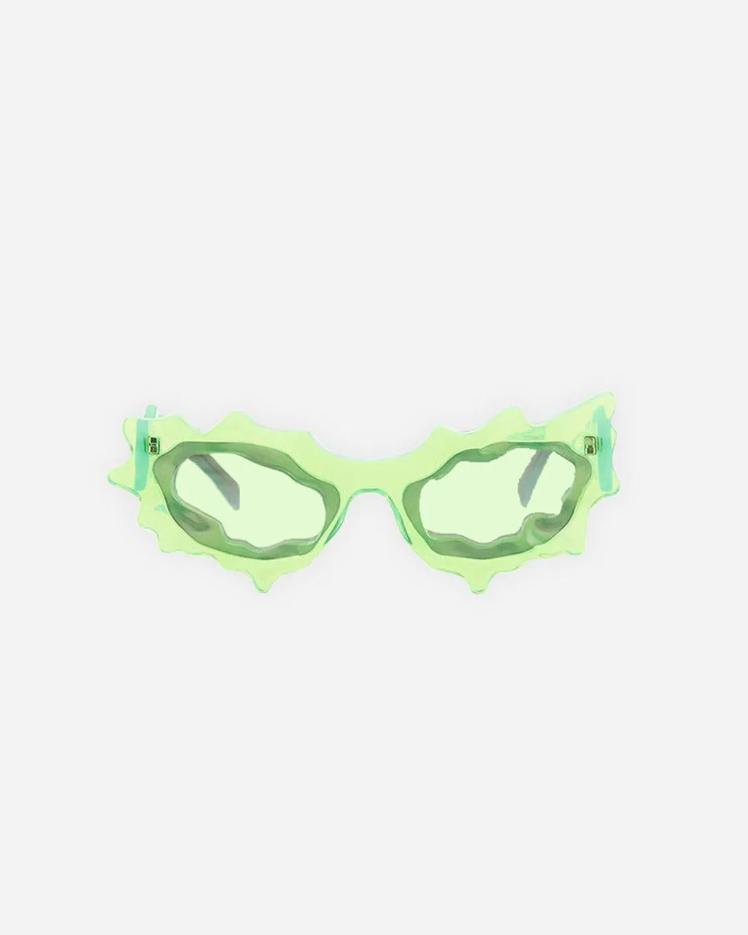 Green Frame Green Lenses Spike Sunglasses