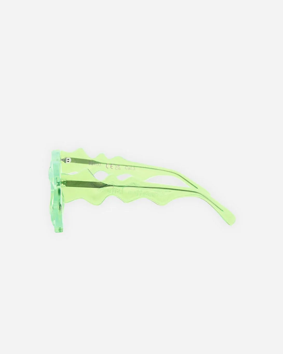 Green Frame Green Lenses Spike Sunglasses