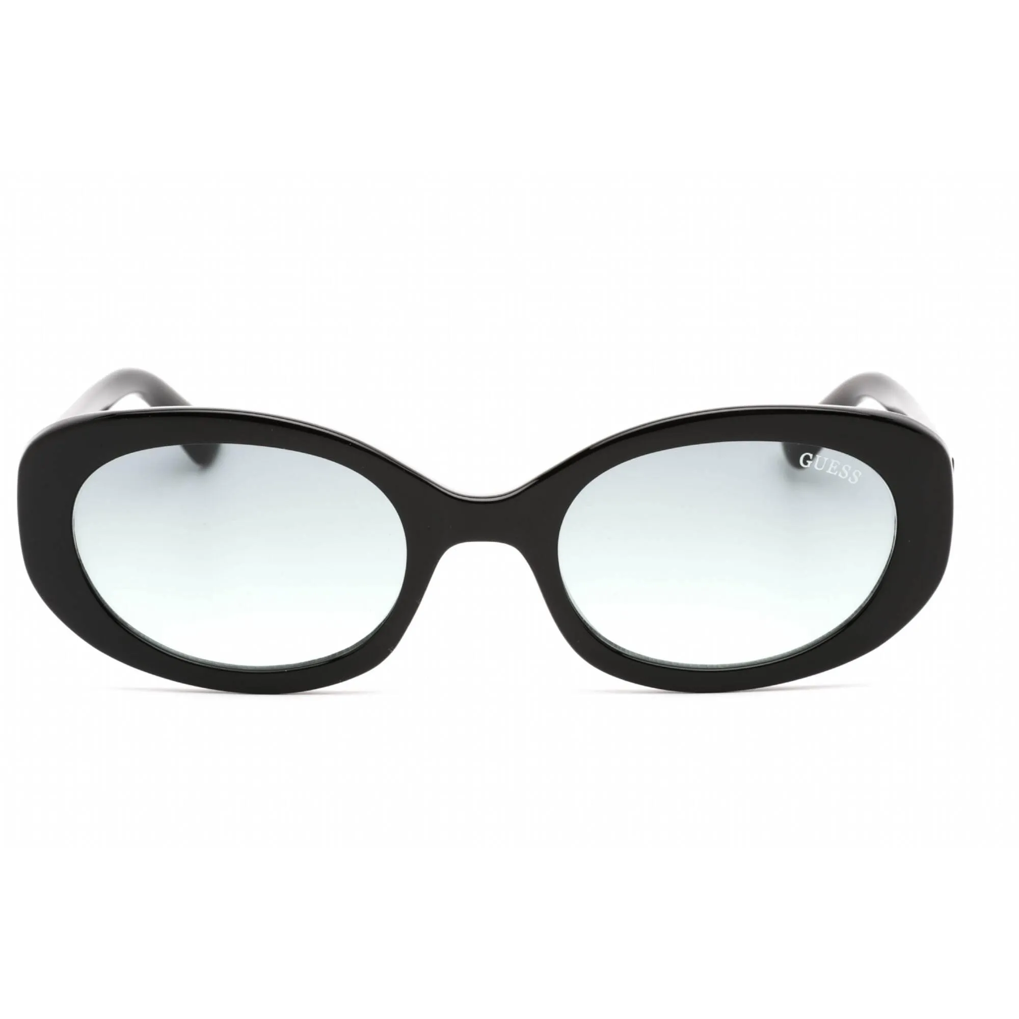 Guess Factory Women's Sunglasses - Full Rim Shiny Black Plastic Cat Eye | GF6150 01B