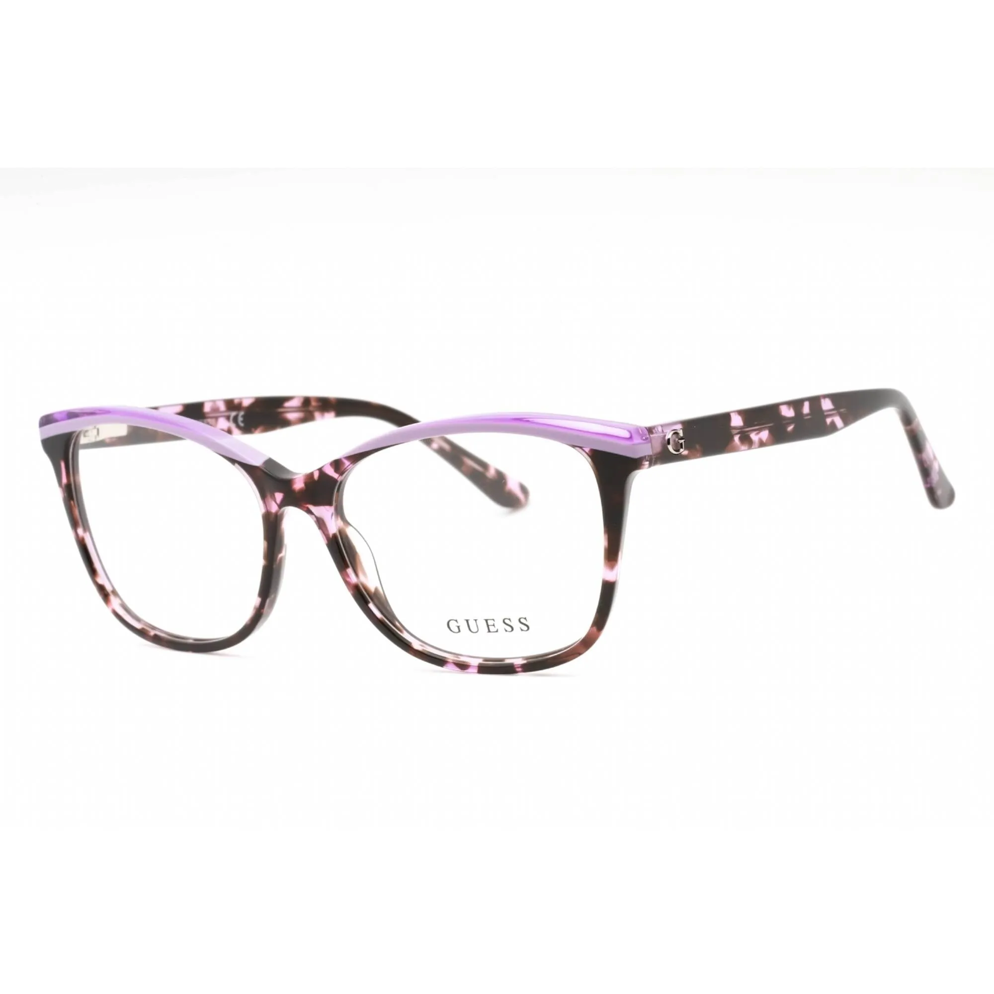 Guess Women's Eyeglasses - Violet/Other Plastic Cat Eye Full Rim Frame | GU2723 083