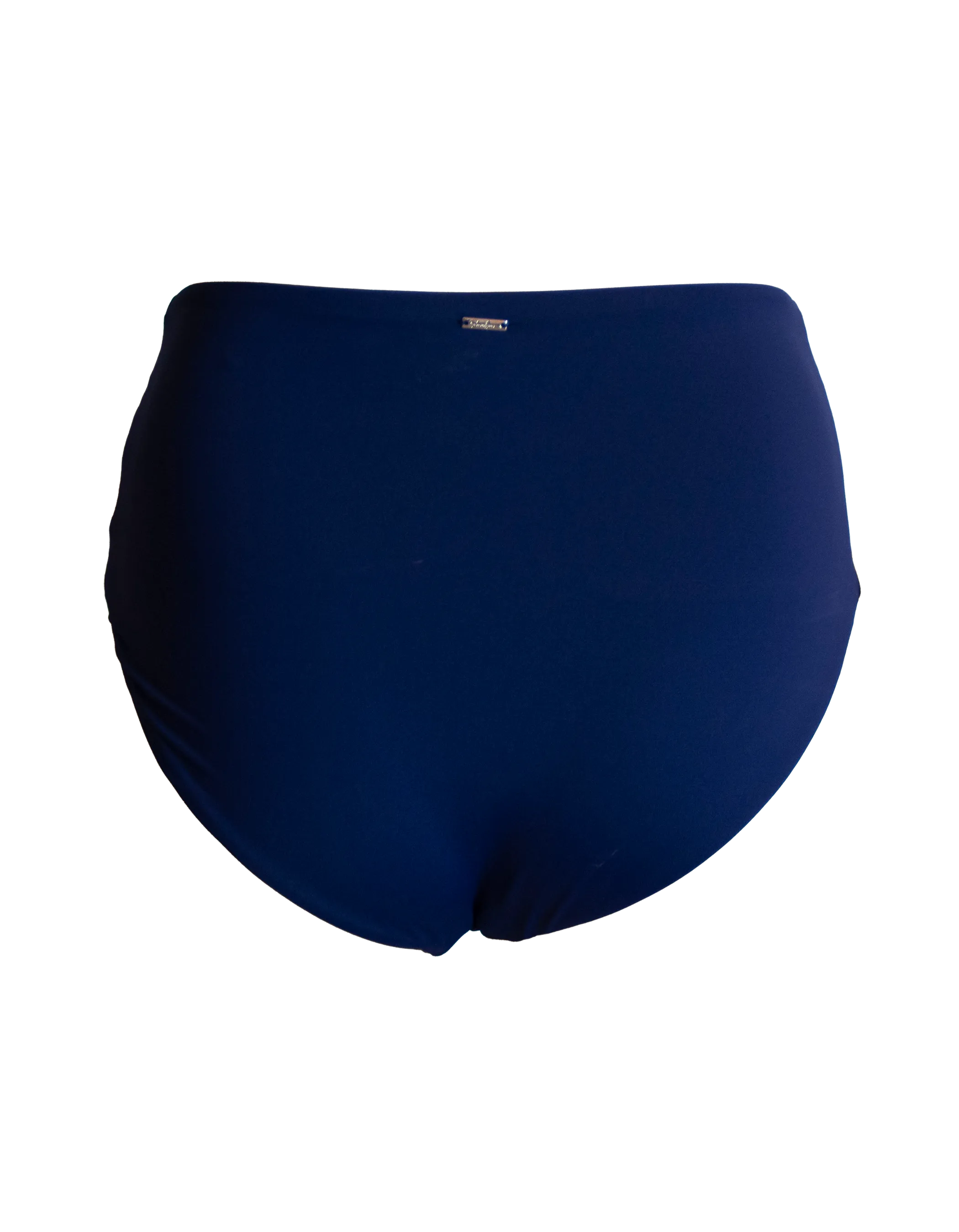High Waist Midnight Blue Womens Bikini Bottoms