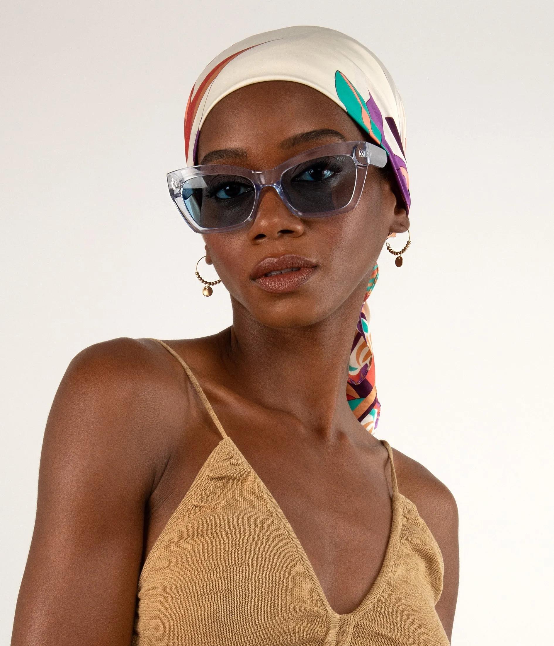 ISLA Blue Wayfarer Sunglasses