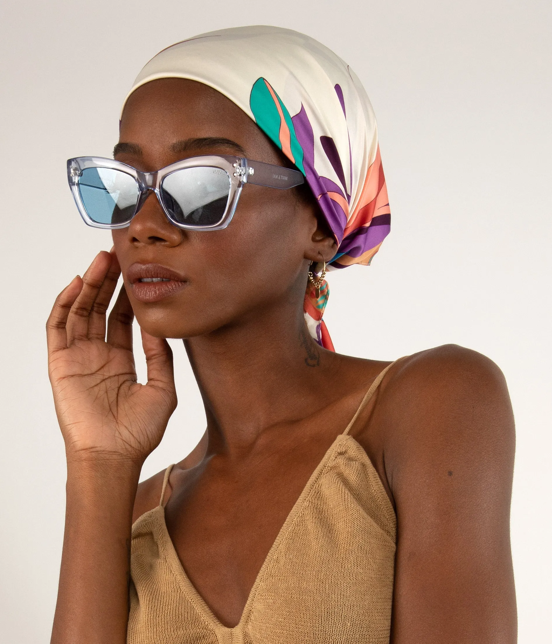 ISLA Blue Wayfarer Sunglasses