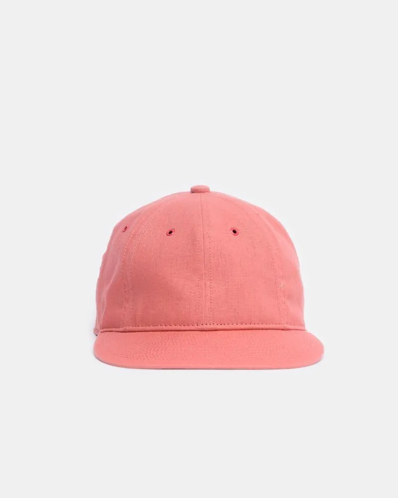 Japanese Baseball Hat in Salmon