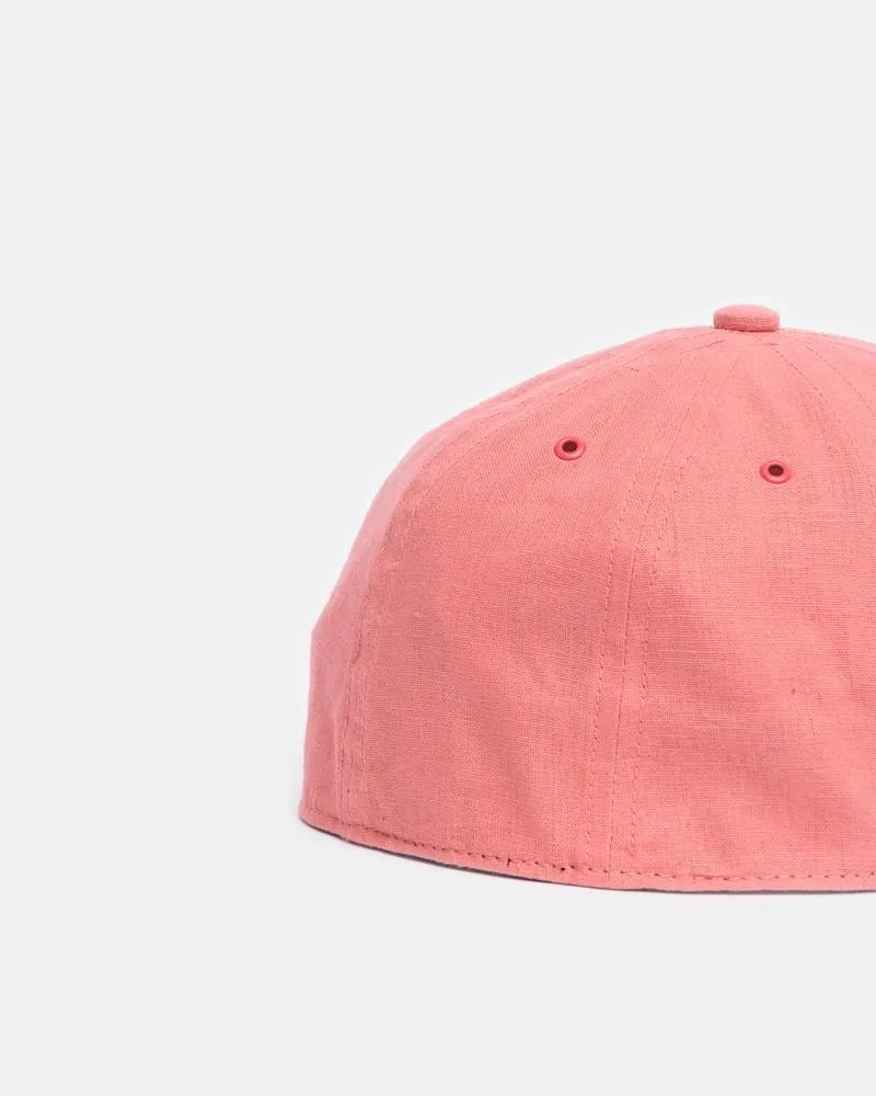 Japanese Baseball Hat in Salmon