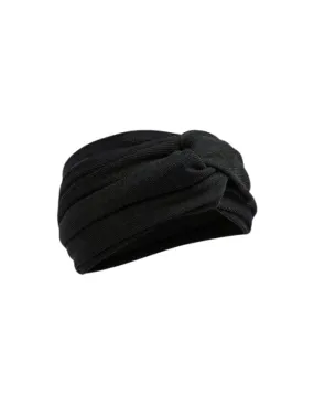 Josie Shiny Black Headband