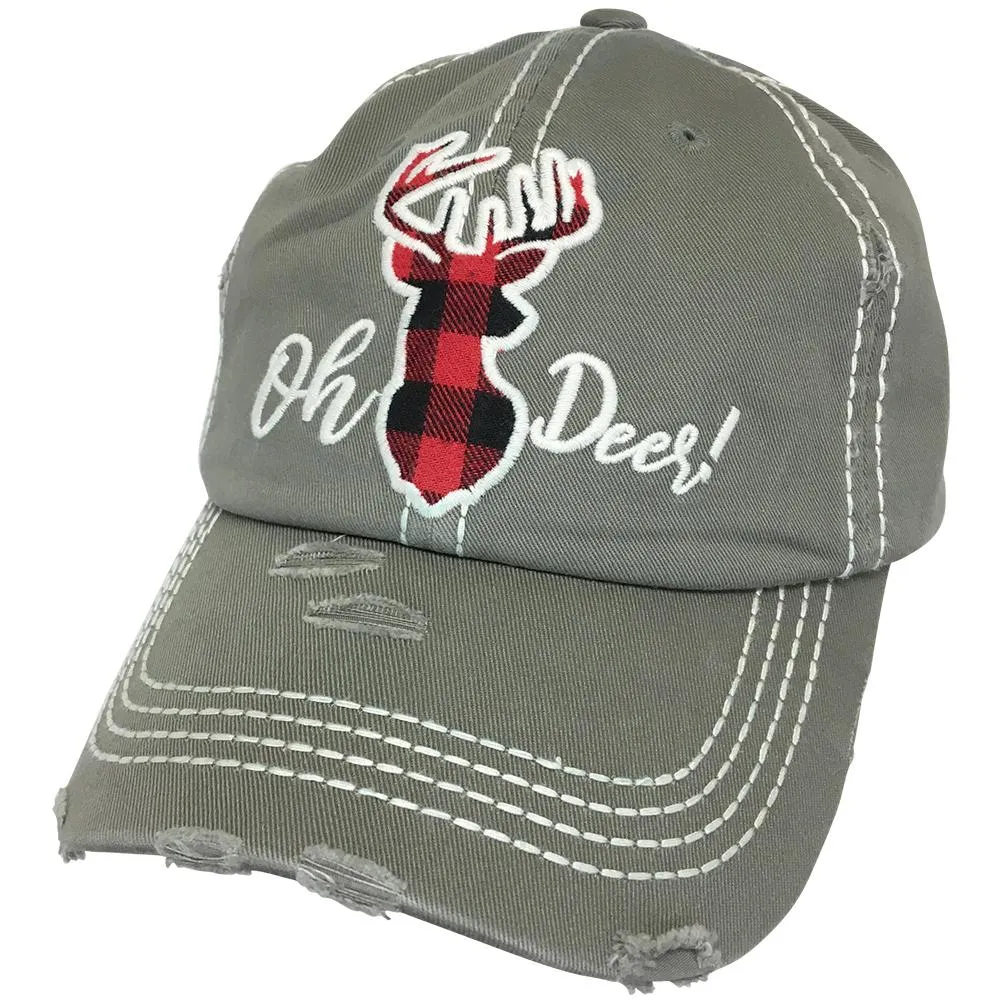 KBV-1258 Oh Deer Cap Moss