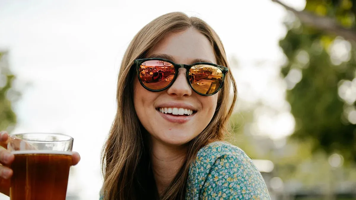 Knockaround Slate Tortoise Shell / Rose Gold Mary Janes Unisex Polarized Sunglasses