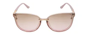 Light Brown Shade Cateye Style UV Sunglass