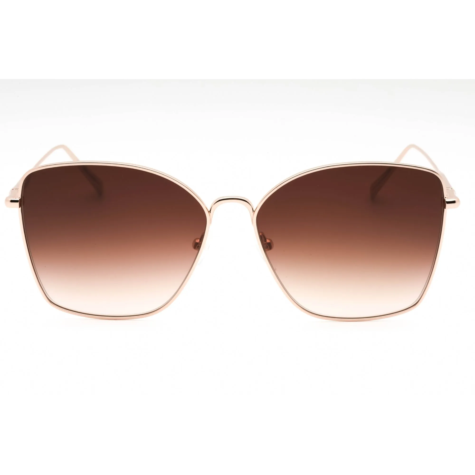 Longchamp Women's Sunglasses - Rose Gold Metal Butterfly Full Rim Frame | LO117S 770