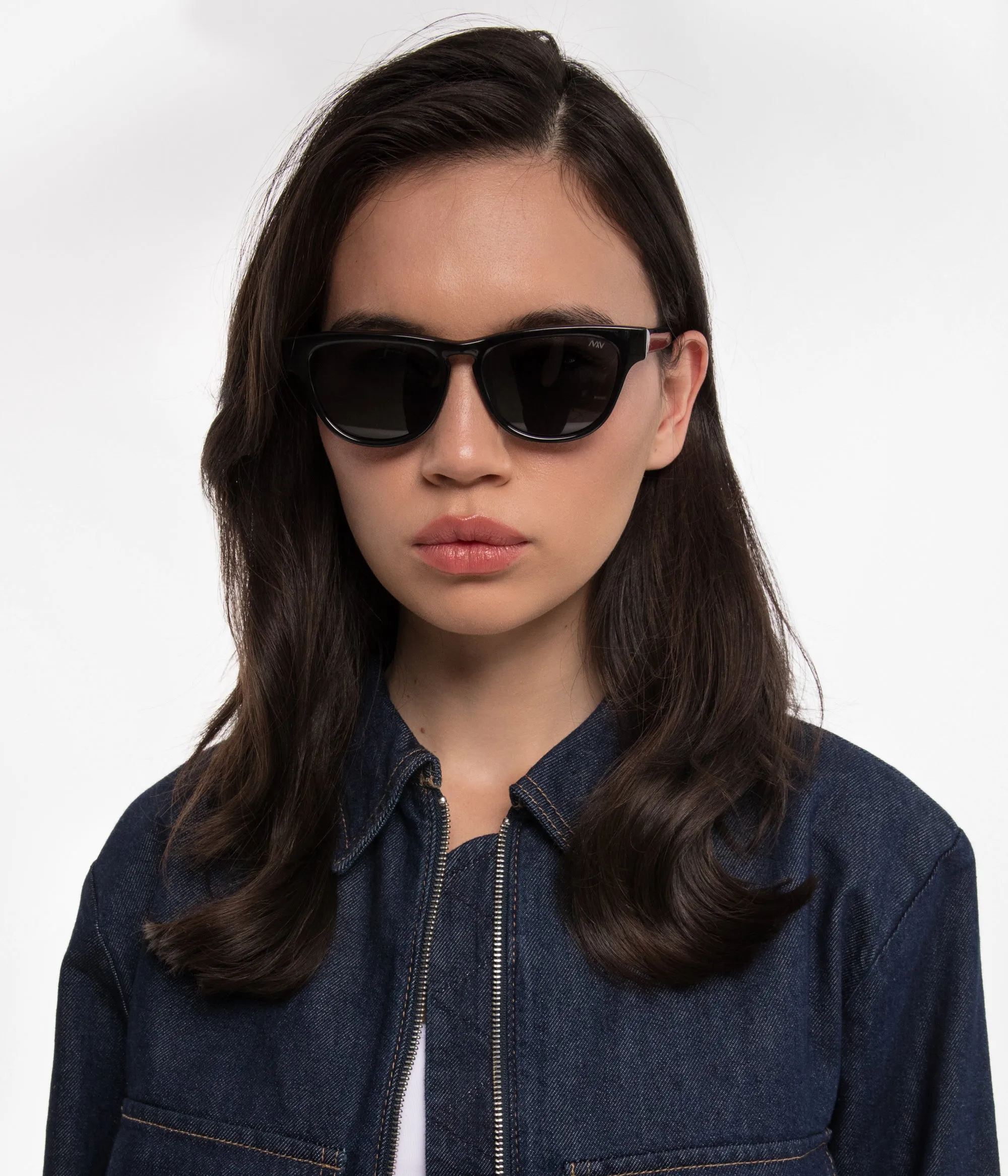 MAXI Black Wayfarer Sunglasses