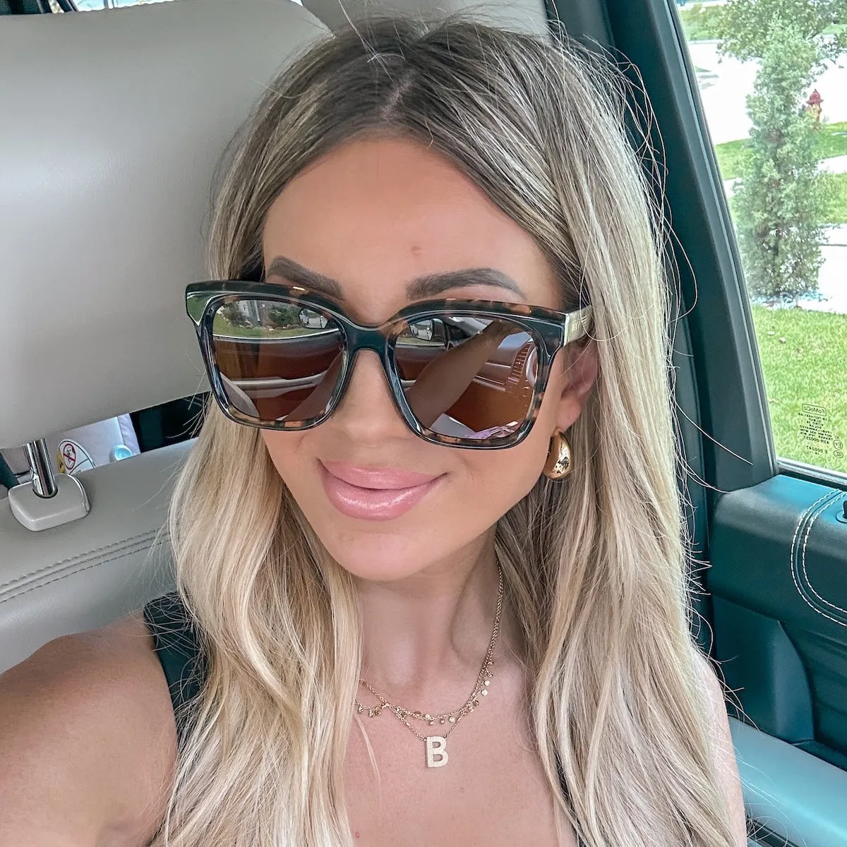 MEREDITH - LONDON STONE   TRUFFLE   POLARIZED SUNGLASSES