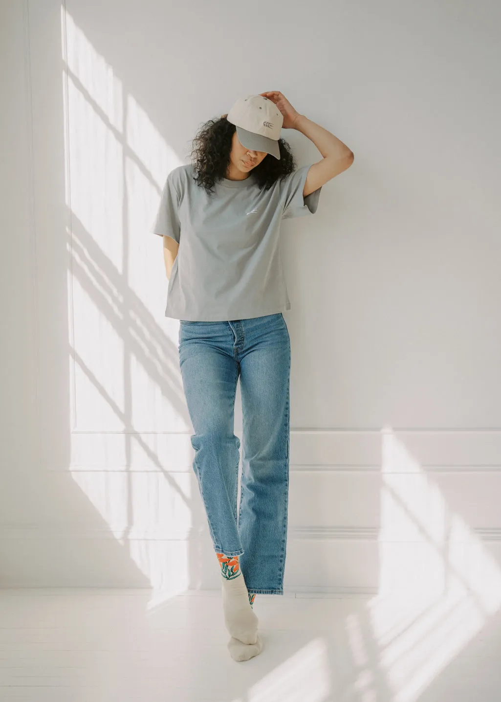 Minimal Grain Dad Cap | Birch/Mist