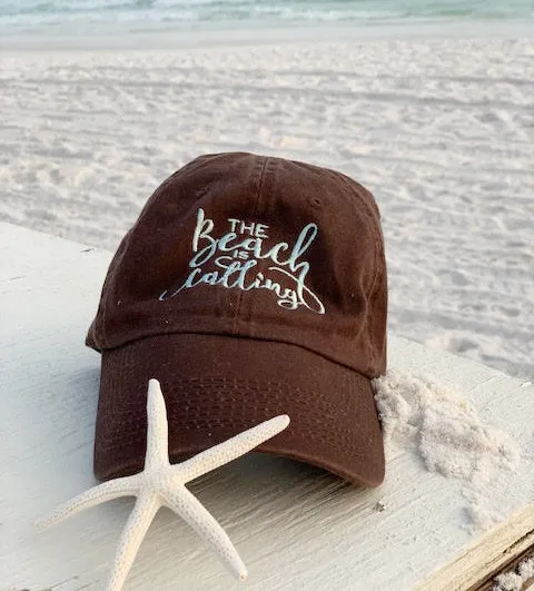 Mocha Beach Life Baseball Cap
