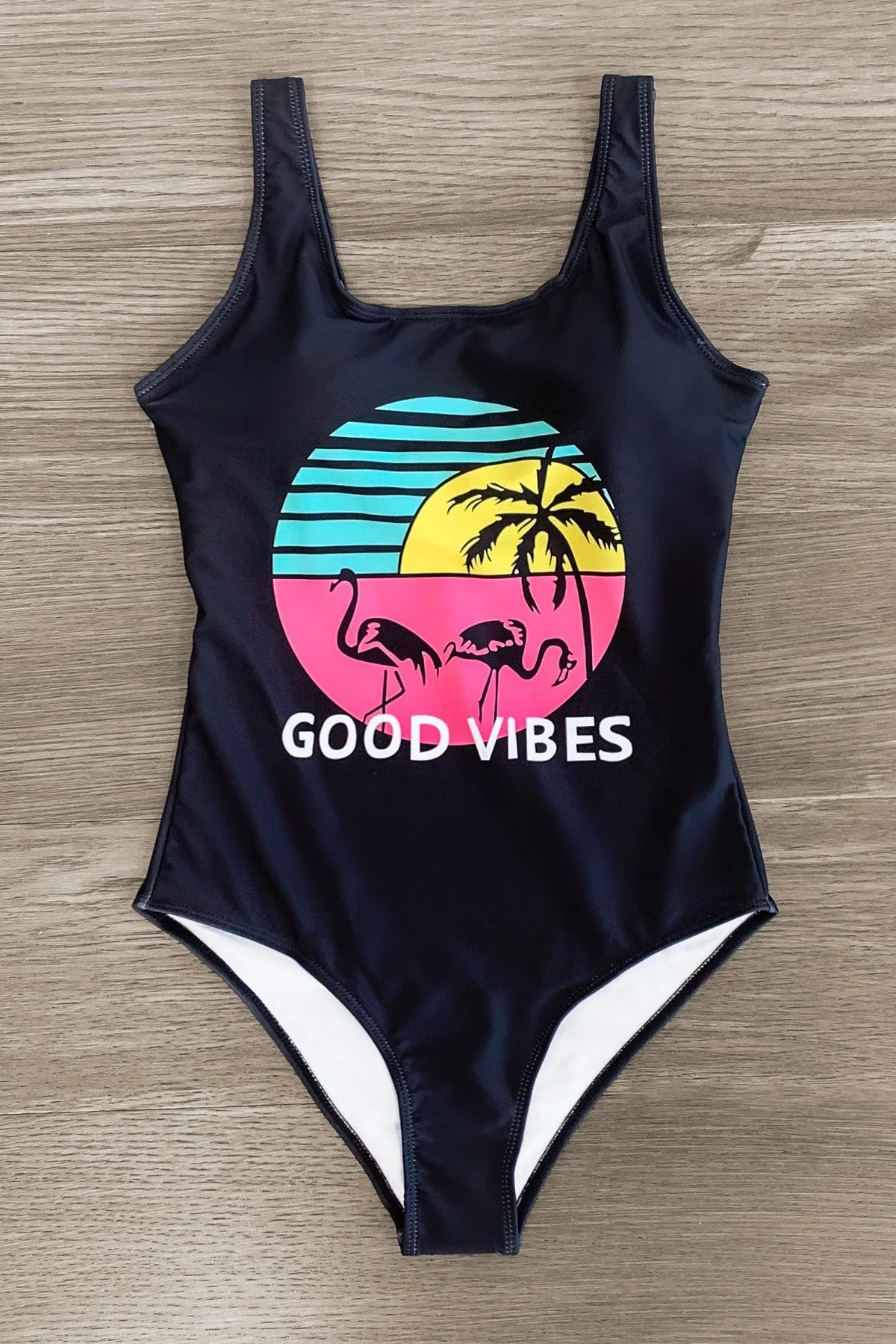 Mom & Me - "Good Vibes" One Piece Swimsuit