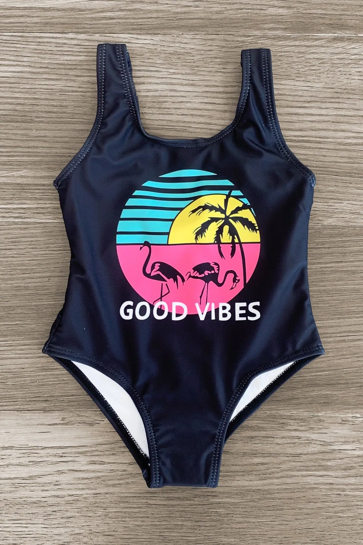 Mom & Me - "Good Vibes" One Piece Swimsuit