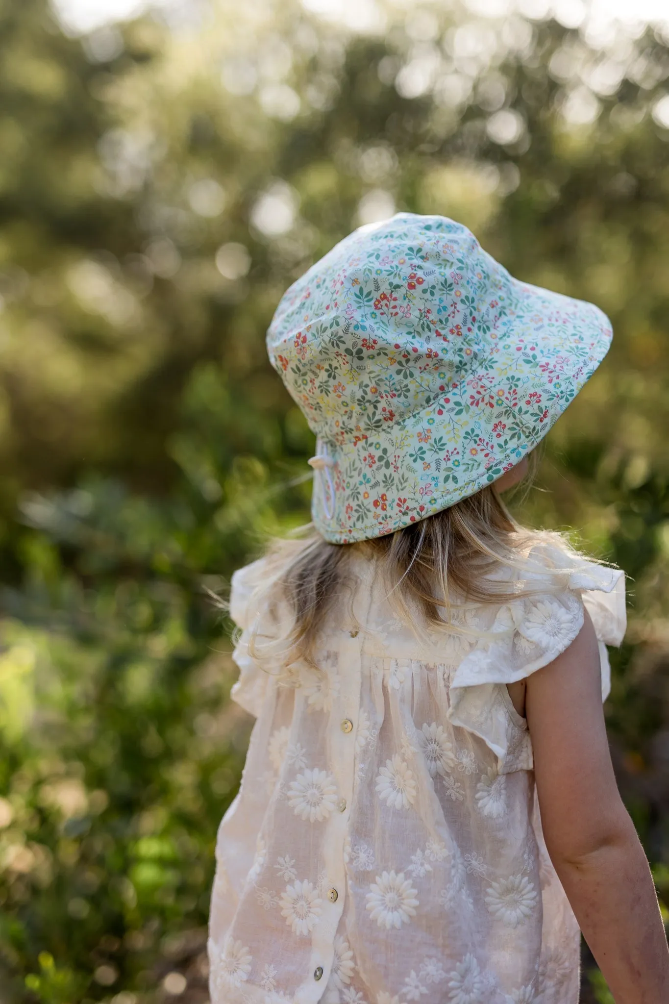 Monet Broad Brim Bucket Hat