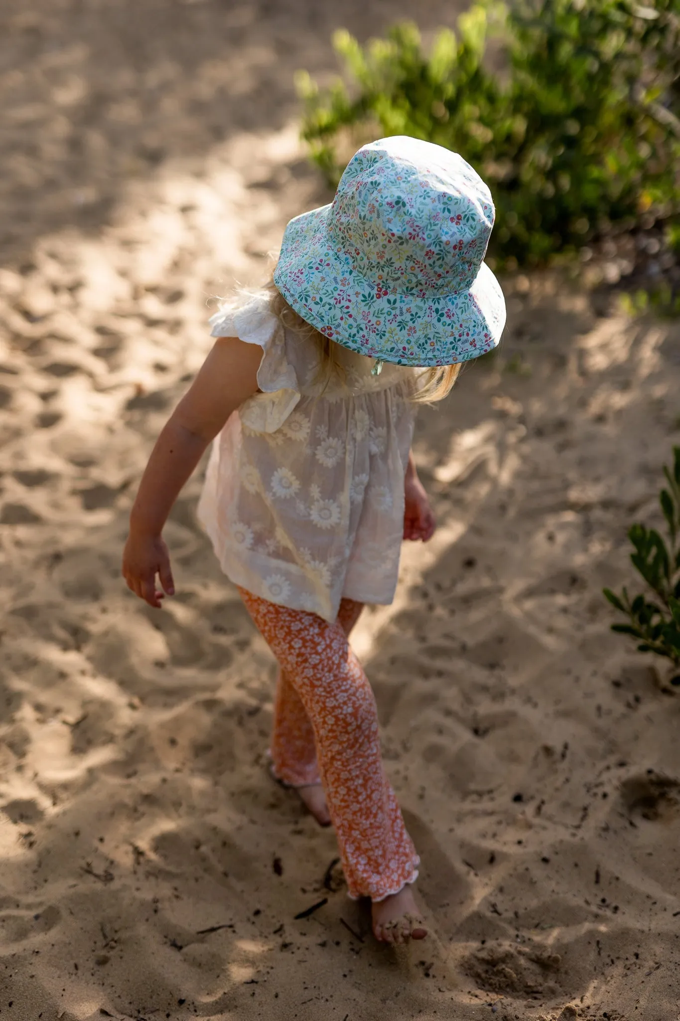 Monet Broad Brim Bucket Hat