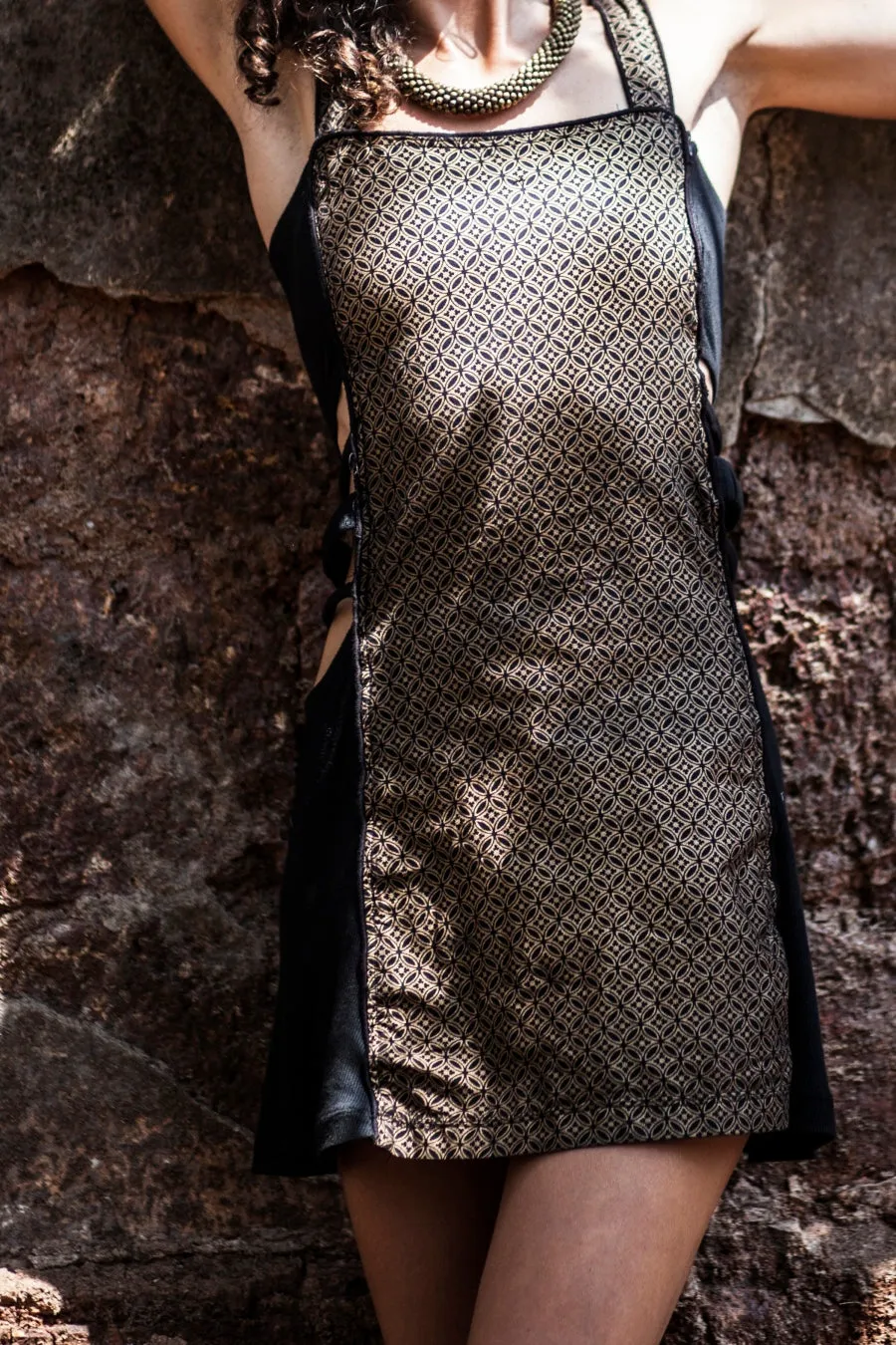 Open-side dress