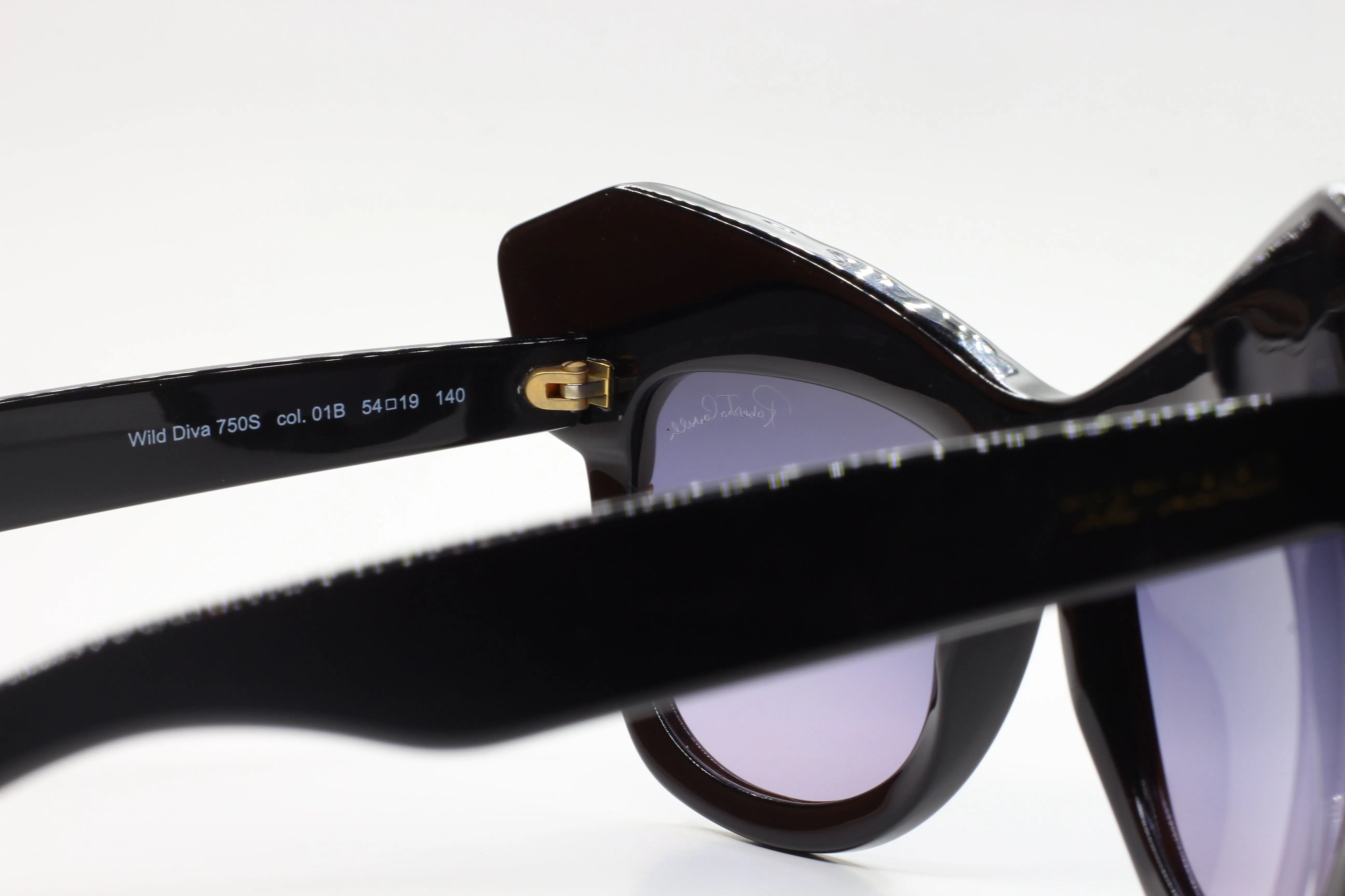 Roberto Cavalli RC750S 01B Black Glossy Sunglasses -Wo
