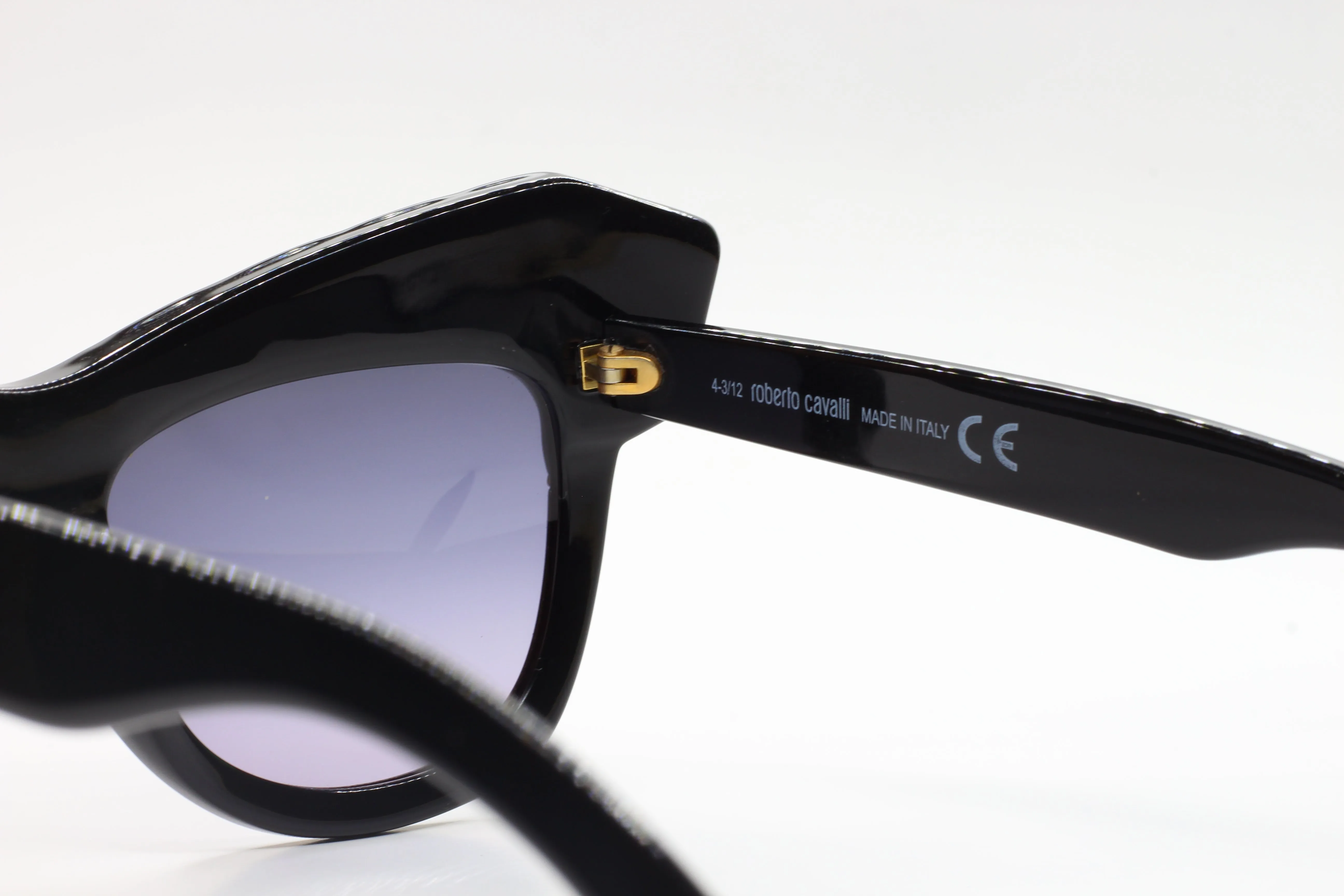 Roberto Cavalli RC750S 01B Black Glossy Sunglasses -Wo