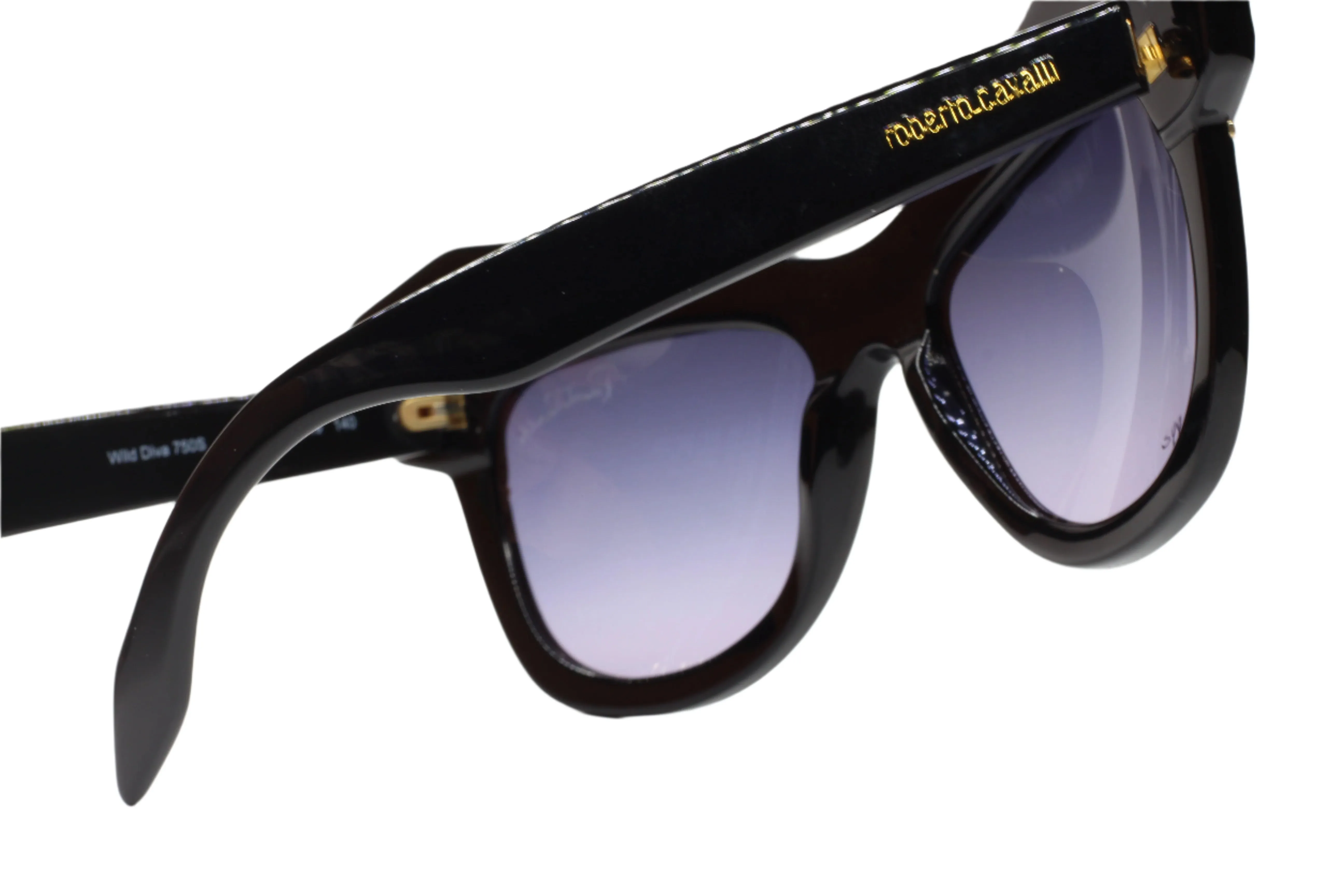Roberto Cavalli RC750S 01B Black Glossy Sunglasses -Wo