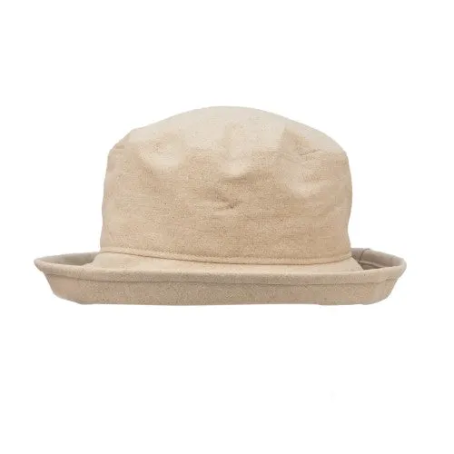 Sun Protection Slouch Hat - Clothesline Linen