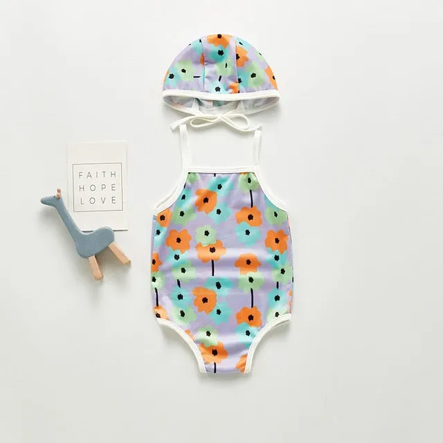 Synda Swimsuit with Hat