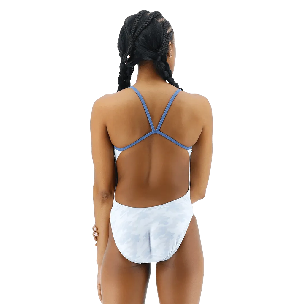 TYR Durafast Elite® Cutoutfit Swimsuit - Whiteout Camo