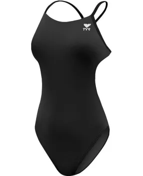TYR Girl's Solid Cutoutfit