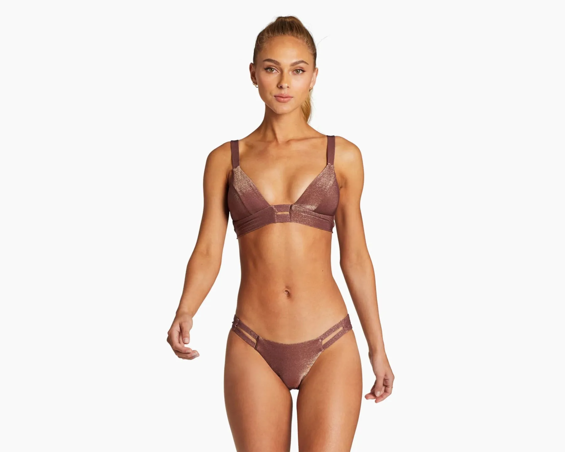 Vitamin A Neutra Bralette Bikini Top