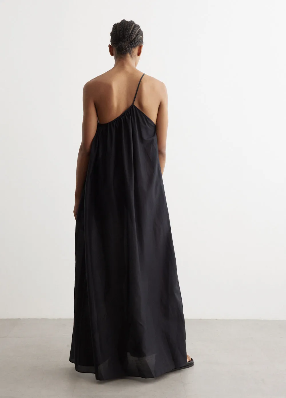 Voluminous One Shoulder Dress