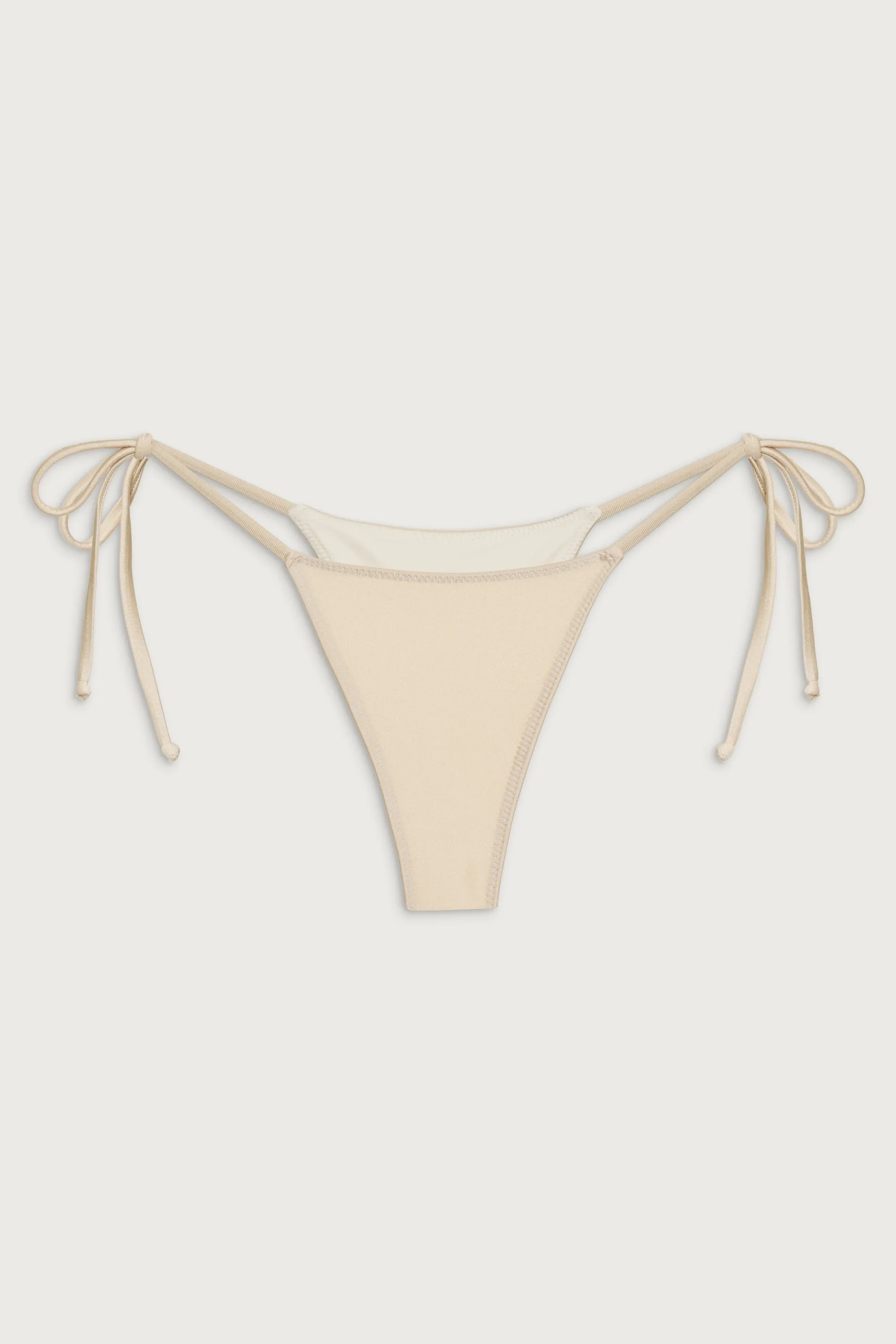 x DJERF AVENUE Divine Skimpy Bikini Bottom - Sand Castle